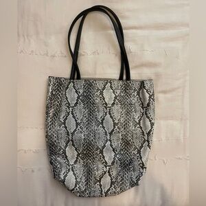 3AM Forever Snake Print Tote Bag